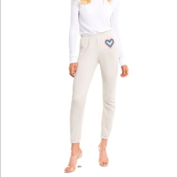 Wildfox Pants - NWT Wildfox Retro Fox Heart Track Knox Pants